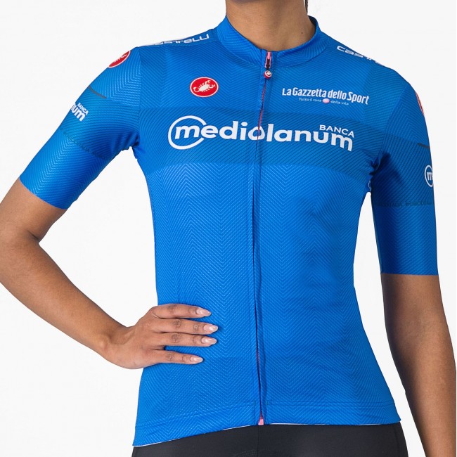 Bekleidung Damen Blaues Trikot Damen Giro d'Italia 2024 Competizione Bekleidung Damen Blaues Trikot Damen Giro d'Italia 2024 Competizione