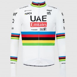 Bekleidung Herren Team UAE 2024 Pissei langarmtrikot-Weltmeister