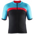 Bekleidung Herren Craft Velo Trikot-Schwarz Rot Blau