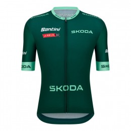Bekleidung Herren Santini Vuelta Espana grun trikot 2024