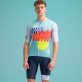 Bekleidung Herren Santini Tour de France 2024 trikot-Nizza Bekleidung Herren Santini Tour de France 2024 trikot-Nizza