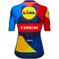Bekleidung Damen Santini Lidl Trek 2024 frau trikot