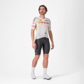 Bekleidung Herren Weiße Trikot Giro d'Italia 2025 Race 8S