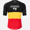 Bekleidung Herren Hiru Orbea Factory Team 2025 Core trikot-Belgischer Meister