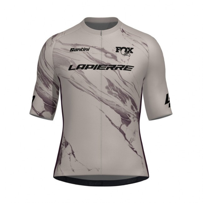 Bekleidung Herren Team Lapierre 2025 Santini trikot Bekleidung Herren Team Lapierre 2025 Santini trikot
