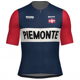 Bekleidung Herren Santini Vuelta Espana 2025 trikot-Grand Salida Piemonte