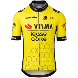 Bekleidung Herren Team Visma Lease a bike 2025 Premium trikot