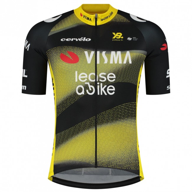 Bekleidung Herren Team Visma Lease a Bike 2025 The Swarm trikot-Tdf Bekleidung Herren Team Visma Lease a Bike 2025 The Swarm trikot-Tdf