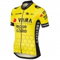 Bekleidung Damen Team Visma Lease a bike 2025 frau trikot