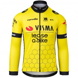 Bekleidung Damen Team Visma Lease a bike 2025 frau langarm trikot