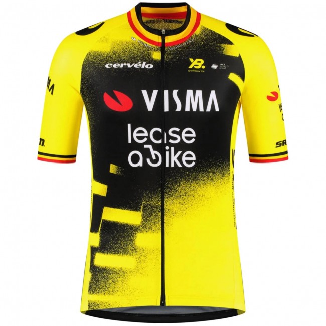 Bekleidung Herren Team Visma Lease a bike 2025 The Wingbeat trikot-Wout Van Aert Bekleidung Herren Team Visma Lease a bike 2025 The Wingbeat trikot-Wout Van Aert