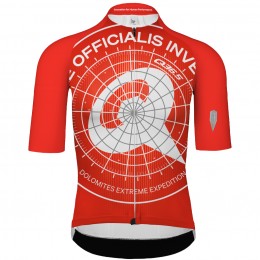 Bekleidung Herren Q36.5 Gregarius Clima Dolomites Extreme trikot-Rot