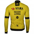 Bekleidung Herren Team Visma Lease a bike 2025 Premiun Polartec jacke