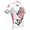 AG2R Citroen 2022 Radtrikot kurzarm(langer Reißverschluss)