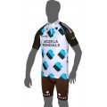 AG2R LA MONDIALE 2014 Kurzarmtrikot(kurzer Reißverschluss)