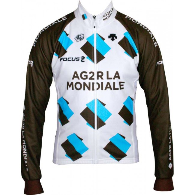 AG2R LA MONDIALE 2014 Radsport-Winterjacke AG2R LA MONDIALE 2014 Radsport-Winterjacke