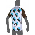 AG2R LA MONDIALE 2015 Kurzarmtrikot(kurzer Reißverschluss)