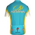 ASTANA 2012-Kurzarmtrikot mit kurzem Reißverschluss