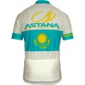ASTANA kasachischer Meister 2011-Kurzarmtrikot mit kurzem Reißverschluss