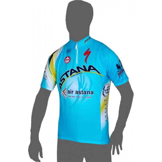 ASTANA 2014 Kurzarmtrikot(kurzer Reißverschluss) ASTANA 2014 Kurzarmtrikot(kurzer Reißverschluss)