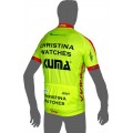 CHRISTINA WATCHES-KUMA 2014 Kurzarmtrikot(kurzer Reißverschluss)