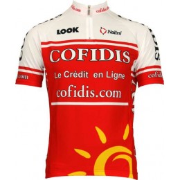 Cofidis 2011 Kinder Kurzarmtrikot mit kurzem Reißverschluss