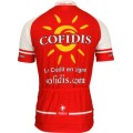 Cofidis 2011 Kinder Kurzarmtrikot mit kurzem Reißverschluss Cofidis 2011 Kinder Kurzarmtrikot mit kurzem Reißverschluss