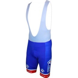 FRANCAISE DES JEUX(FDJ) 2016 Trägerhose blau-B'TWIN
