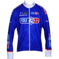 FRANCAISE DES JEUX(FDJ) 2013 Fahrrad Winterjacke-B'TWIN