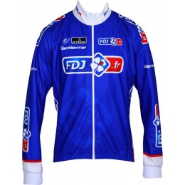 FRANCAISE DES JEUX(FDJ) 2013 Fahrrad Winterjacke-B'TWIN