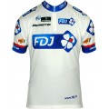 FRANCAISE DES JEUX(FDJ) 2013 Kurzarmtrikot mit kurzem Reißverschluss