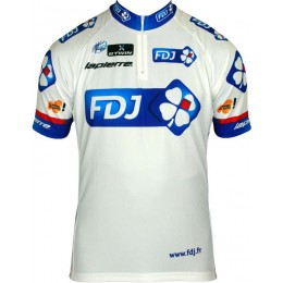 FRANCAISE DES JEUX(FDJ) 2013 Kurzarmtrikot mit kurzem Reißverschluss