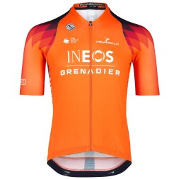INEOS GRENADIERS 2023 training edition ICON Radtrikot kurzarm(langer RV)
