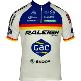 RALEIGH 2012-Kurzarmtrikot mit kurzem Reißverschluss