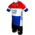 OMEGA PHARMA-QUICKSTEP Holländischer Meister 2013-Kurzarmtrikot mit kurzem Reißverschluss