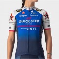 Quick Step-Alpha Vinyl 2022 Competizione Radtrikot Damen kurzarm