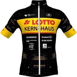 Team Lotto-Kern Haus 2023 Radtrikot kurzarm(langer Reißverschluss)