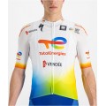 Team TotalEnergies 2022 Radtrikot kurzarm(langer Reißverschluss)