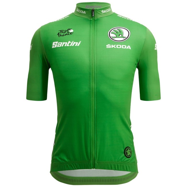 Tour de France 2022 grünes Trikot(maillot vert,bester Sprinter) Radtrikot kurzarm Tour de France 2022 grünes Trikot(maillot vert,bester Sprinter) Radtrikot kurzarm