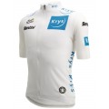 Tour de France 2022 weißes Trikot(maillot blanc,bester Jungprofi) Radtrikot kurzarm Tour de France 2022 weißes Trikot(maillot blanc,bester Jungprofi) Radtrikot kurzarm