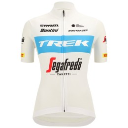 TREK-SEGAFREDO Damen Team 2022 Radtrikot kurzarm(langer Reißverschluss)