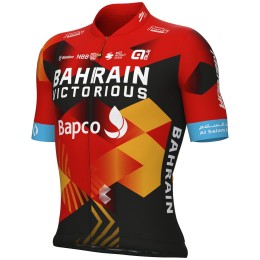 Bahrain Victorious 2023 Radtrikot kurzarm-ALE