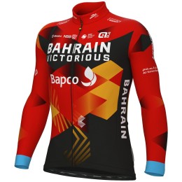 Bahrain Victorious 2023 Radtrikot langarm-ALE