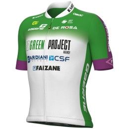 Green Project-Bardiani Csf-Faizane' 2023 Radtrikot kurzarm(langer RV)-ALE