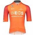 INEOS GRENADIERS 2022 training edition EPIC RACE Radtrikot kurzarm(langer RV)