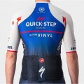 Quick Step-Alpha Vinyl 2022 CLIMBER'S 3.1 Radtrikot kurzarm(langer RV)