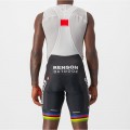 Soudal Quick-Step Straßenrad Weltmeister 2023 Competizione Trägerhose kurz