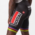 Soudal Quick-Step Straßenrad Weltmeister 2023 Competizione Trägerhose kurz
