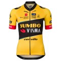 TEAM JUMBO-VISMA 2023 Radtrikot Damen kurzarm TEAM JUMBO-VISMA 2023 Radtrikot Damen kurzarm