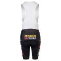 TEAM JUMBO-VISMA 2023 Trägerhose Damen kurz